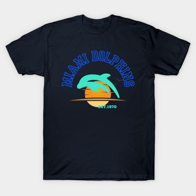 Miami Dolphins T-Shirt by Benjamin Customs